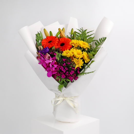 Rainbow Of Love Bouquet - Standard