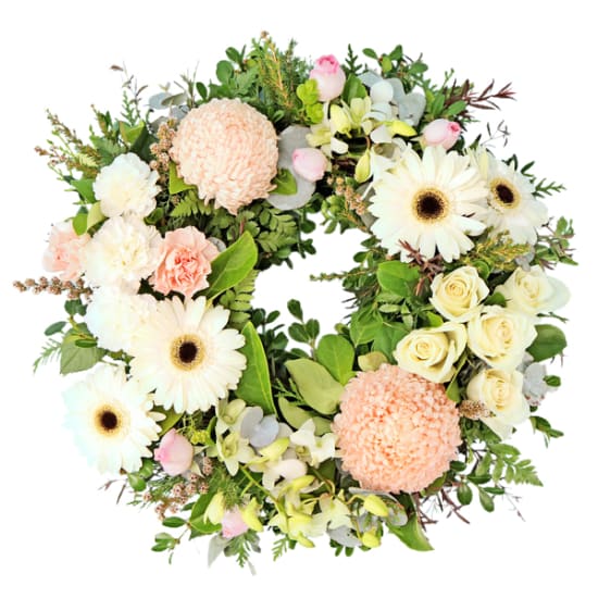 Delicate Comfort Wreath  - Standard