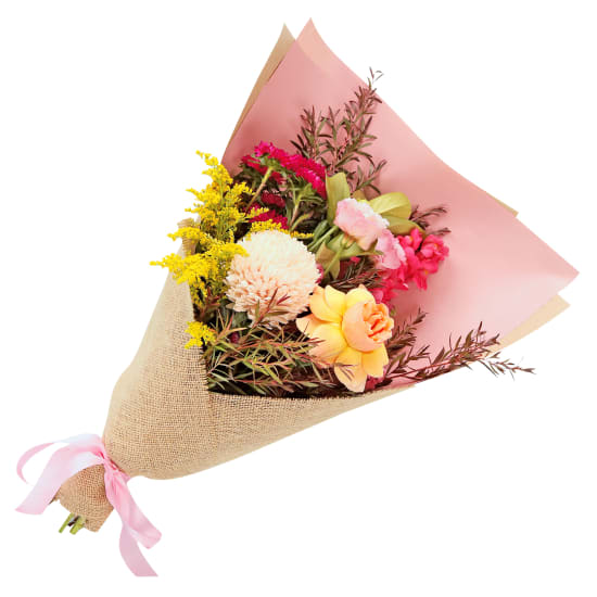 Peachy Paradise Posy  - Standard