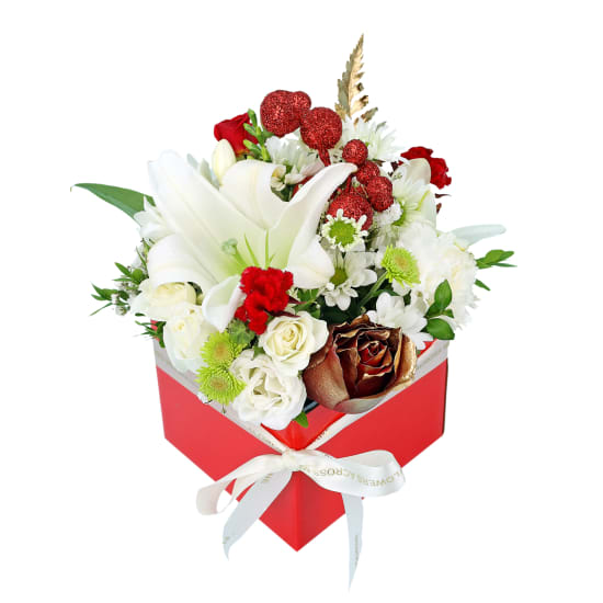 Valentine’s Flower Box – Florist’s Choice   - Standard