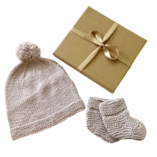 Fawn Beanie & Booties Set  - Standard