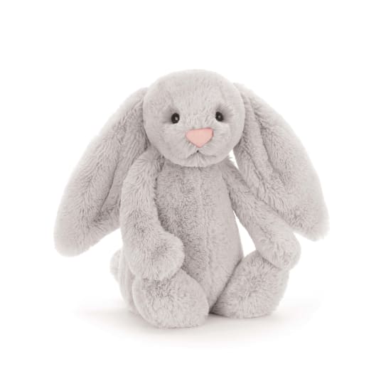 Grey Jellycat Bashful Bunny  - Standard