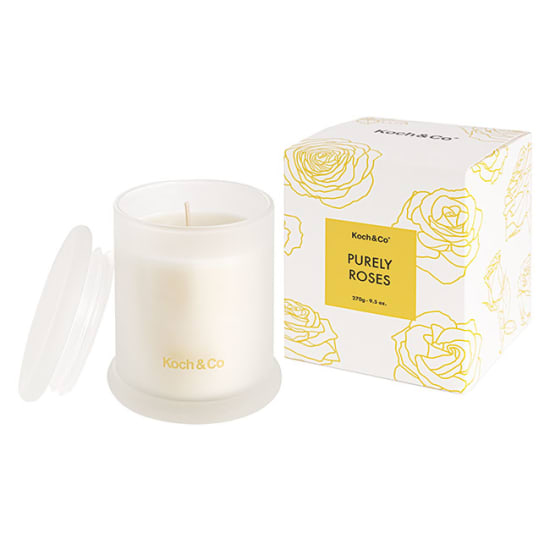 Purely Roses Candle  - Standard