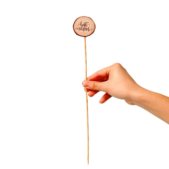 Bouquet Topper - Best Wishes - Standard