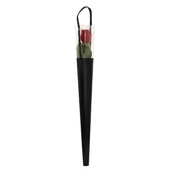 Real Touch Red Rose Bud - Standard
