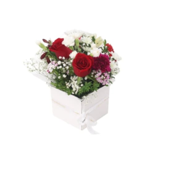 Valentine’s Flower Box – Florist’s Choice - Deluxe