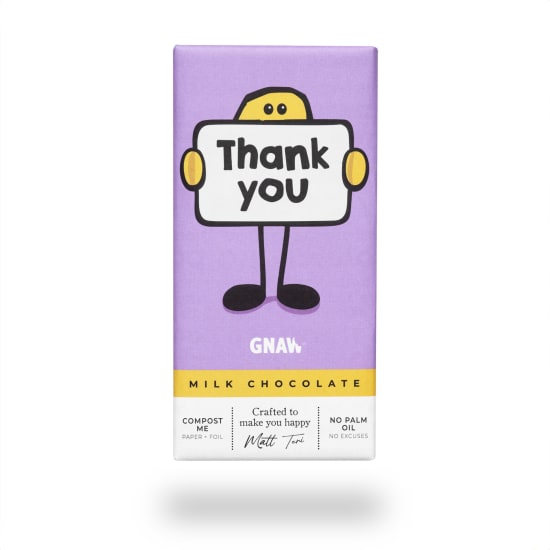 Thank You Milk Chocolate Bar  - Standard