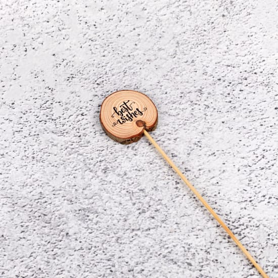 Bouquet Topper   Best Wishes - Standard