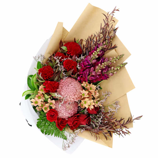 Ruby Blush Bouquet - Standard