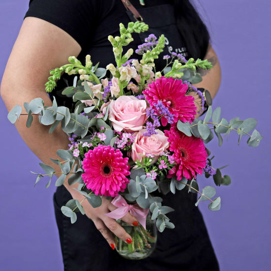 Sweet Petite Mason Jar Vase - Deluxe