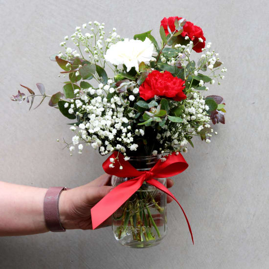 Three Xmas Blossoms Vase - Standard