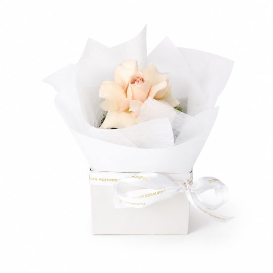 Rosie Bloom – Single Rose Mini Box Arrangement - Standard