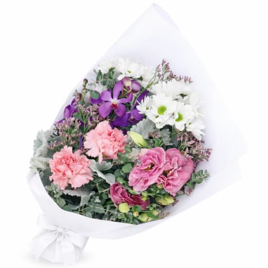 Ever So Pretty Mixed Flower Bouquet - Deluxe