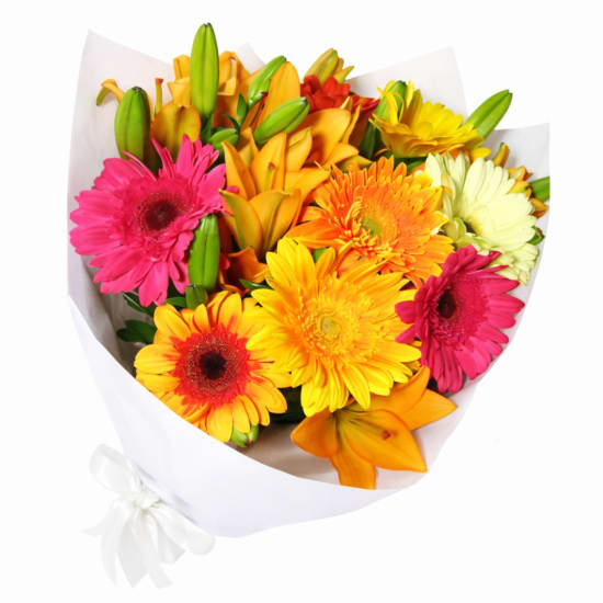 Fun, Bright Bouquet - Deluxe