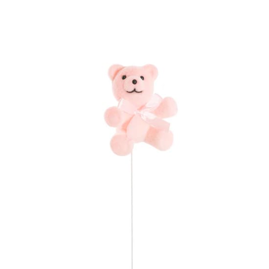 Pink Teddy Bear Pick - Standard