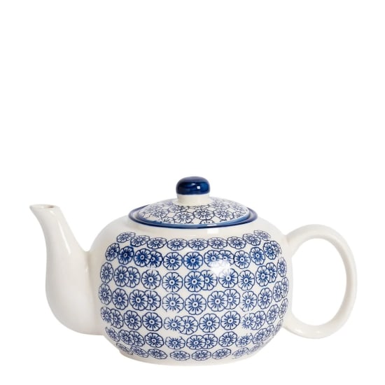 Navy Teapot By Nicola Spring - Standard
