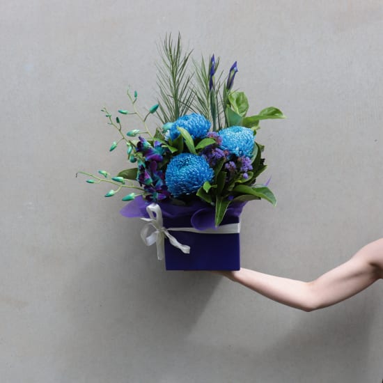 Blue Heaven Flower Box - Standard