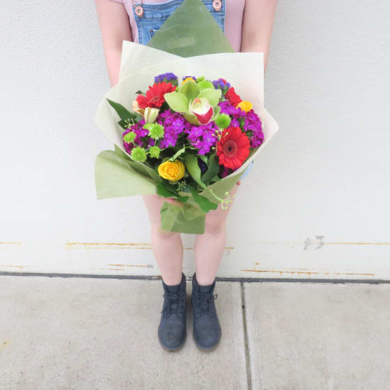 Colourful Posy Bouquet - Standard