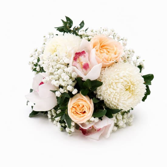 Champagne Blossom Bridesmaid Bouquet - Standard (view 3 of 6)