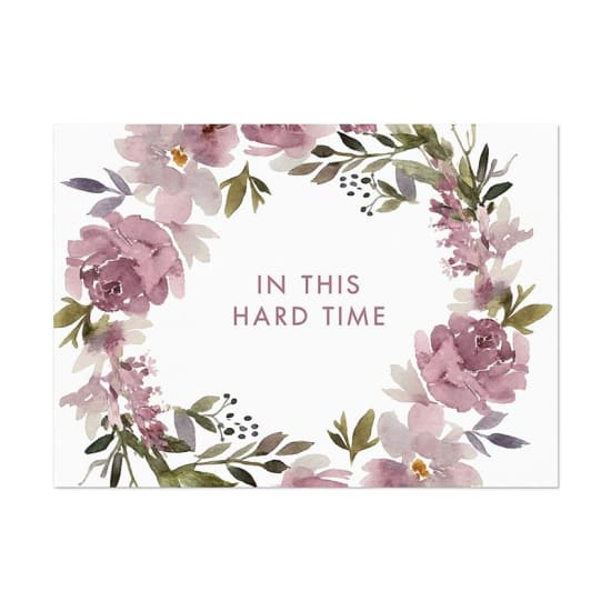 In This Hard Time Card - Standard