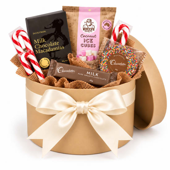 🎄🥥 Christmas Coconut & Chocolate Delights Hat Box 🍫🎄 - Standard
