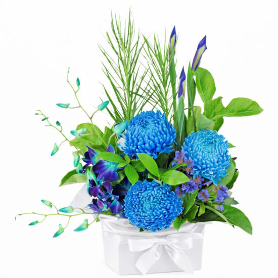 Blue Heaven Flower Box - Standard