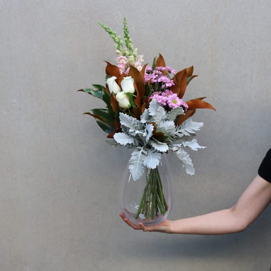 Angel Kisses Sympathy Flower Vase - Standard