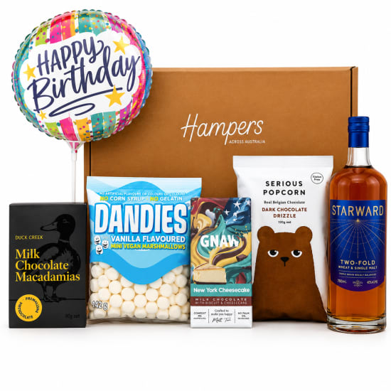 🥃🎉 Birthday Whisky & Sweet Treats Hamper 🎉🥃 - Standard