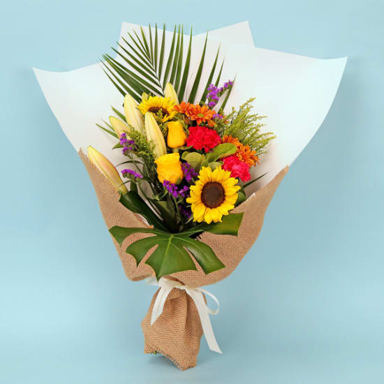 Field Of Flowers Bouquet - Deluxe