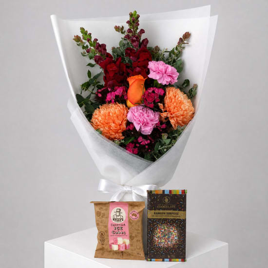 Daily Bouquet - Tangerine crush and pink fizz - Standard