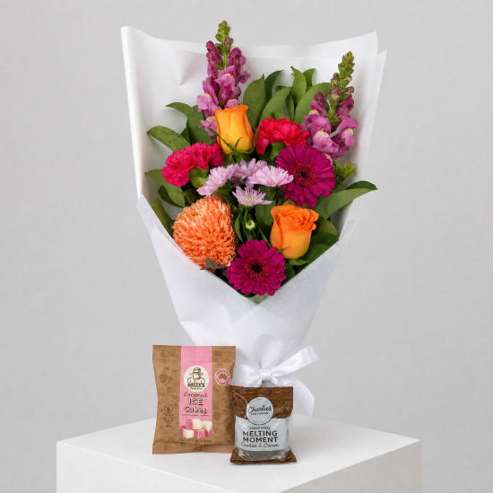 Daily Bouquet - Lavender snapdragons, sunset pops - Standard