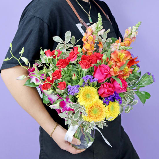 Pet Loving Posy Mason Jar Vase - Deluxe