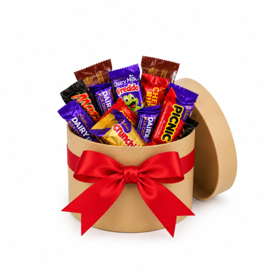 🎄🍫 Christmas Chocolate Favourites Hat Box 🍫🎄. - Standard