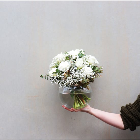 Porcelain Blooms Flower Vase - Standard