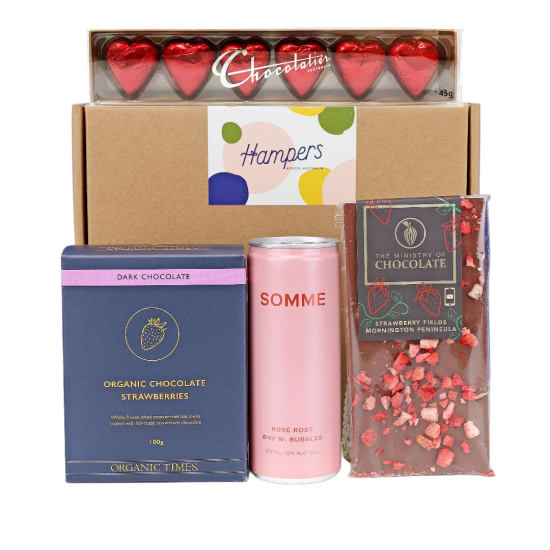 Strawberry Bubbles Gift Hamper - Standard