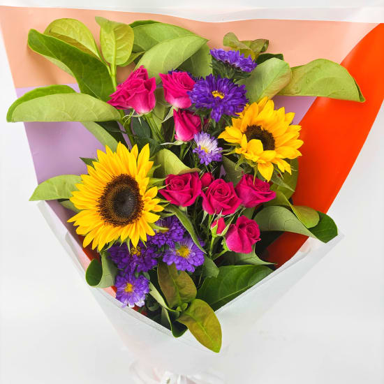 Daily Bouquet Sunlit Garden Harmony 🌻🌸✨ - Standard