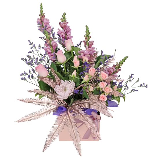 Pastel Reflections Flower Box - Standard