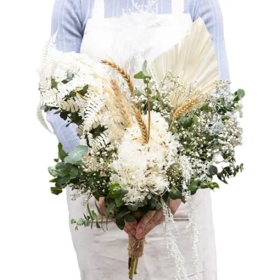 Rustic Cascade Dried Bouquet - Standard
