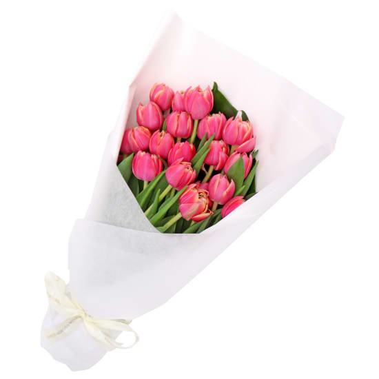 Pink Tulip Bunch - Deluxe