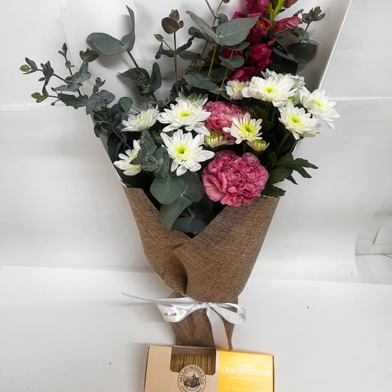 Daily Bouquet — Snapdragons, Carnations & Parmesan Crunch - Standard