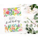 Happy Birthday Floral Card