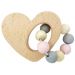 Hess-Spielzeug Heart Rattle