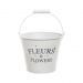 Fleur Tin Bucket