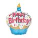 Happy Birthday Cupcake 90CM