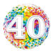 40th Colourful Confetti