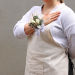 Peach Blossom Corsage 