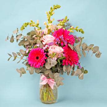 Sweet Petite Mason Jar Vase