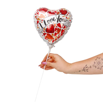 I Love You Balloon Pick