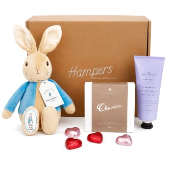 💙🐰 Baby Boy Bunny Hugs Hamper 🐰💙