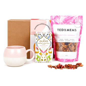 🌸☕ Pink Morning Bliss Hamper ☕🌸